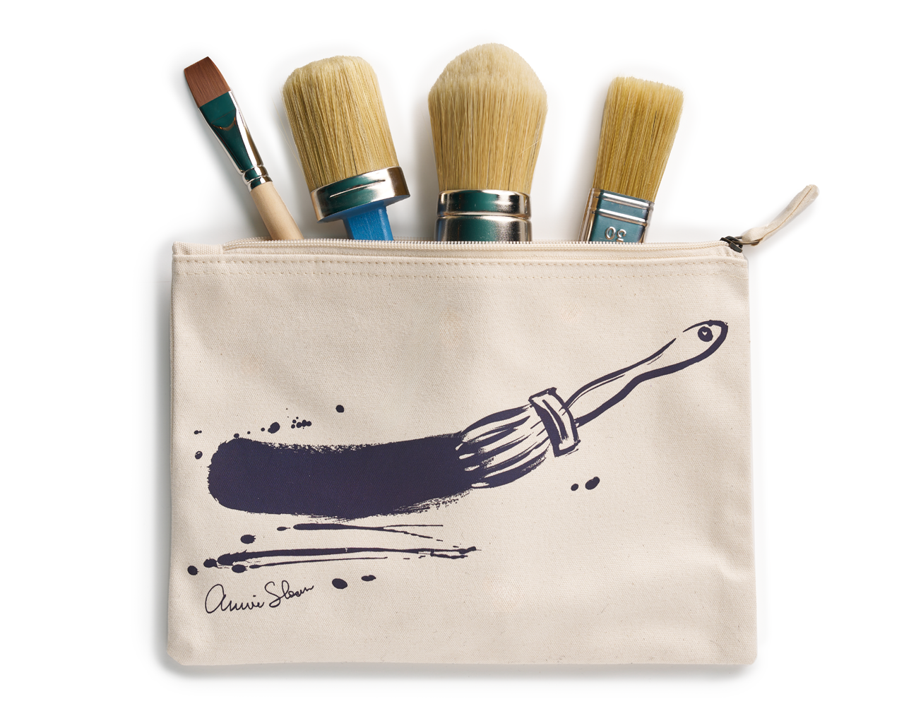 Annie Sloan brush pouch